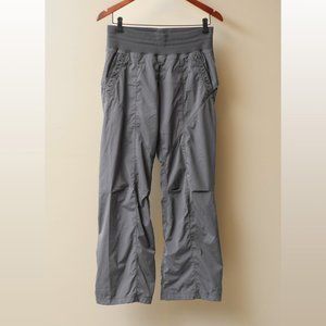 Lululemon Lined Dance Studio 32 Inch Mid-Rise Reflective Grey Pants - Size 28